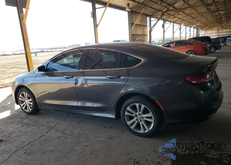 2015 Chrysler 200 Limited from USA, damaged, VIN 1C3CCCAB3FN729776